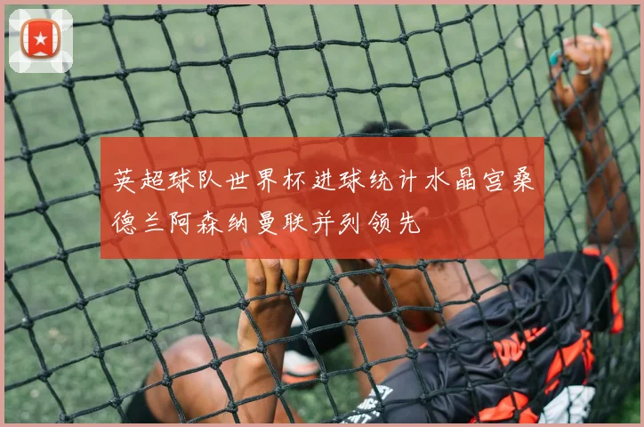 英超球队世界杯进球统计水晶宫桑德兰阿森纳曼联并列领先